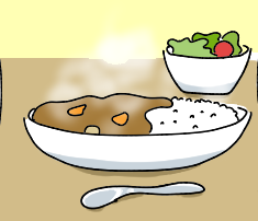 カレーに汁ものはいる？